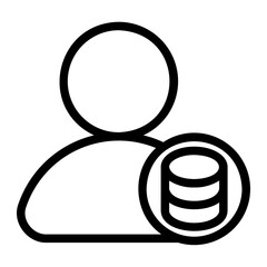 database line icon