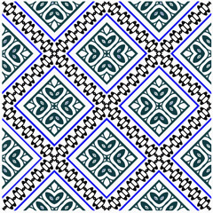 Vector geometric ornament in ethnic style. Seamless pattern with  abstract shapes, repeat tiles. Vintage retro texture. . Repeating pattern for decor, fabric,textile and fabric .