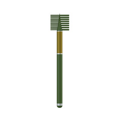 3d cosmetic lash comb icon