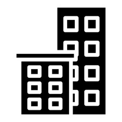 building glyph icon