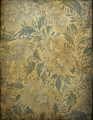 vintage background with floral pattern