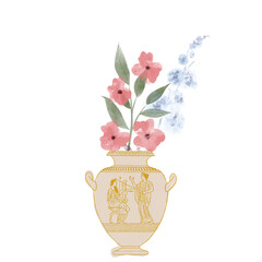 vase with flowers