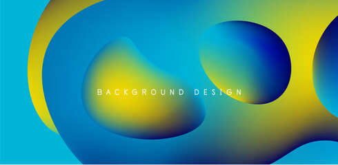 Fluid waves abstract background for covers, templates, flyers, placards, brochures, banners