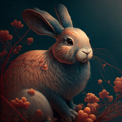 Rabbit chinese new year 2023