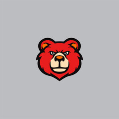 bear head mascot