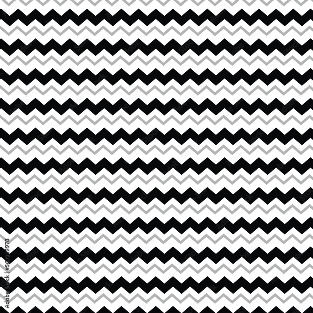Poster wave stylish seamless pattern vector design.