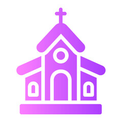 chruch gradient icon