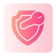 key gradient icon
