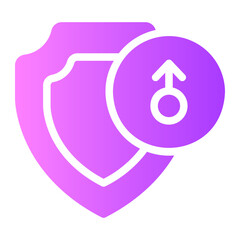 male gradient icon