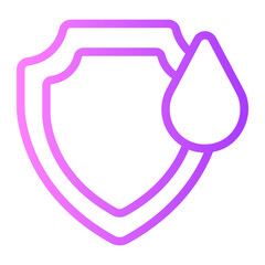 protection gradient icon