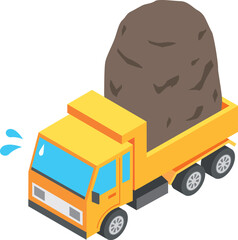 過積載するダンプカー © Mono