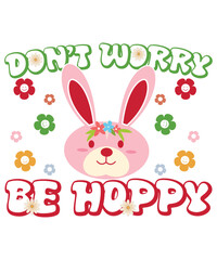 Groovy Easter  t-shirt design