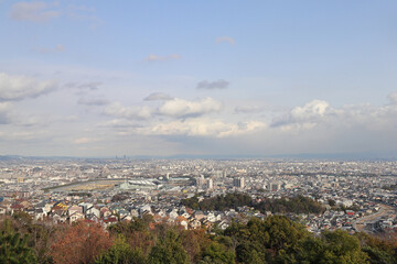 甲山森林公園・展望台から見た風景