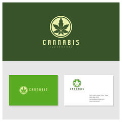 Cannabis logo vector template, Creative Cannabis logo design concepts