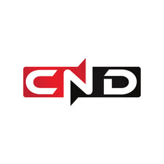 CND Monogram Initial Letters Logo Design