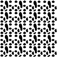 Cow print pattern illustration. Cow print transparent background