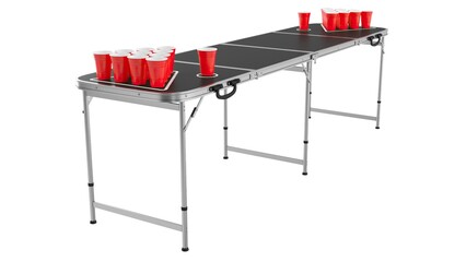 Beer ping pong table