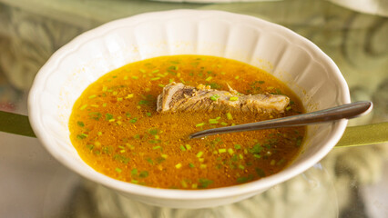 bowl of soup