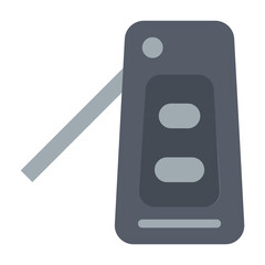 car key flat icon