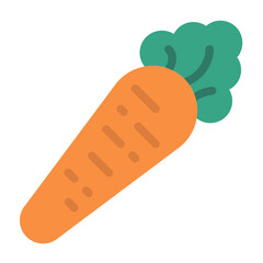 carrot flat icon