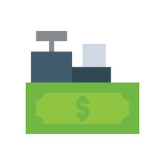 cashcounter flat icon