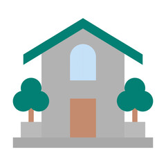 Eco flat icon