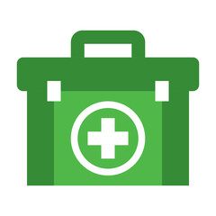 first aid kit flat icon