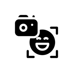 front camera glyph icon