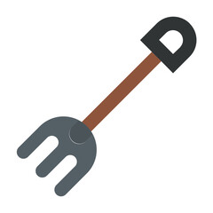 rake flat icon