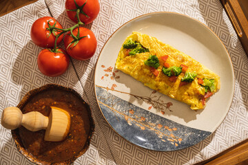Breakfast omelette 