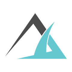 Triangle logo icon design