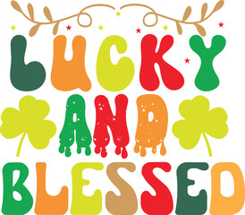 St. Patrick's Day Retro Svg cutting files