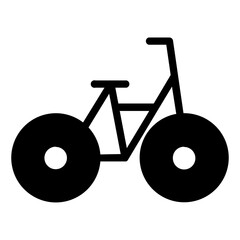 bicycle solid icon