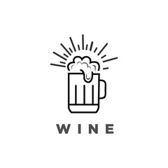 wine beer icon