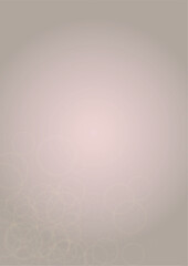 Abstract Vector Pink Background with Silver and White Light Spots. Magic Shiny Pastel Print. Baby Print. Romantic Bokeh Blurred Page Design for St' Valentines Day.  Gentle Stardust Pattern.