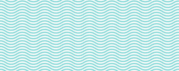Wave pattern seamless abstract background. Stripes wave pattern blue color. Vector illustration