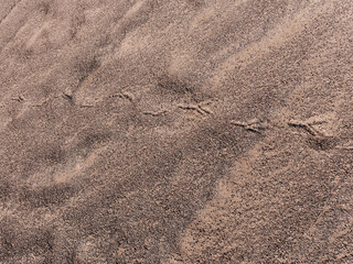 Close-up photo of the sand in Dasht-e Lut Desert, Iran