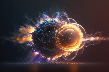 Random molecular explosions