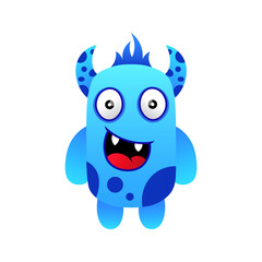cute illustration mascot monster design kawaii