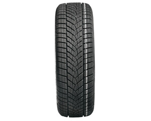 Car tire with alurim on free On isolated transparent PNG background.