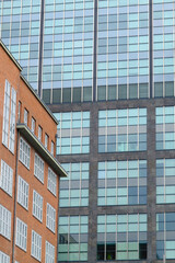 Alte und neue Fassade, Berlin, Deutschland