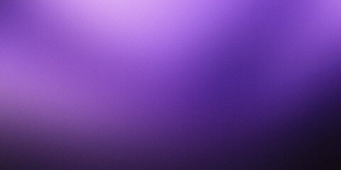 Fototapeta premium Grainy abstract dark background with purple and pink gradient blur light beams, wide wallpaper for web design and ad banners