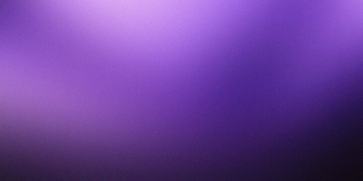 Grainy abstract dark background with purple and pink gradient blur light beams, wide wallpaper for web design and ad banners