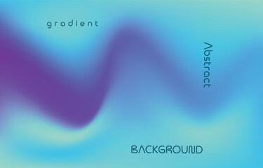 Abstract fluid wavy liquid blue shape vector modern background