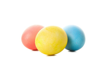 Concept of Easter, isolated on white background