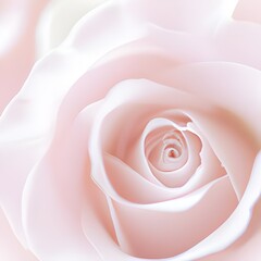 Pastel rose background. Valentine's Day. Generative AI.