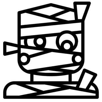 recommend clip art: mummy icon