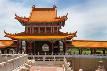 Naklejka premium Nan Hua Buddhist Temple, Bronkhorstspruit, South Africa