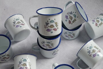 porcelain tea cup