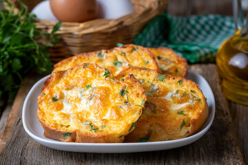 Turkish Egg Breads. It is called 